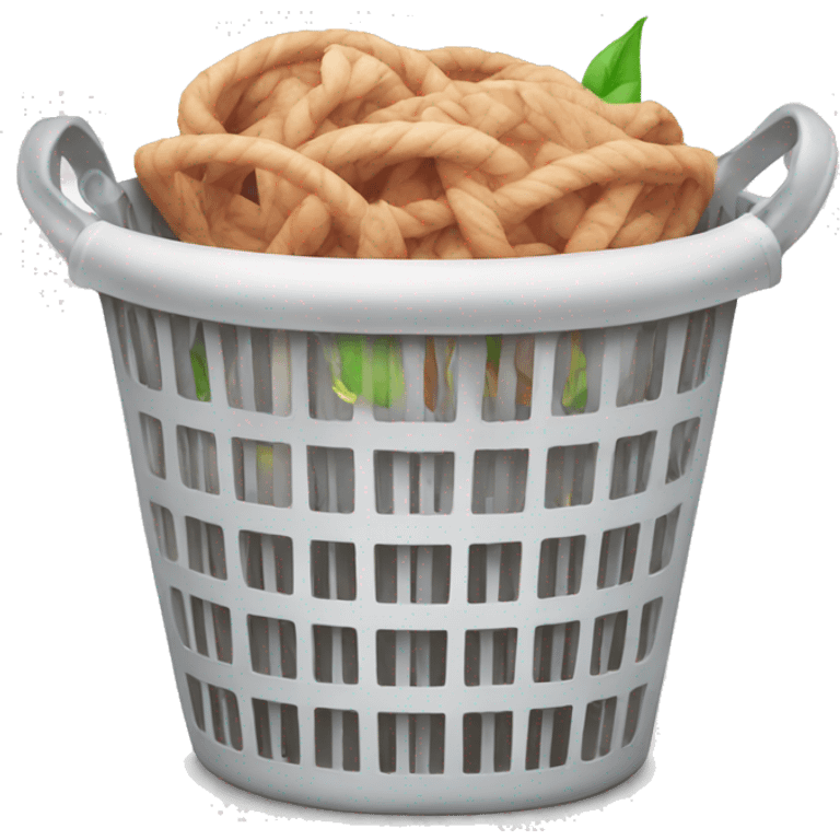 Laundry basket emoji