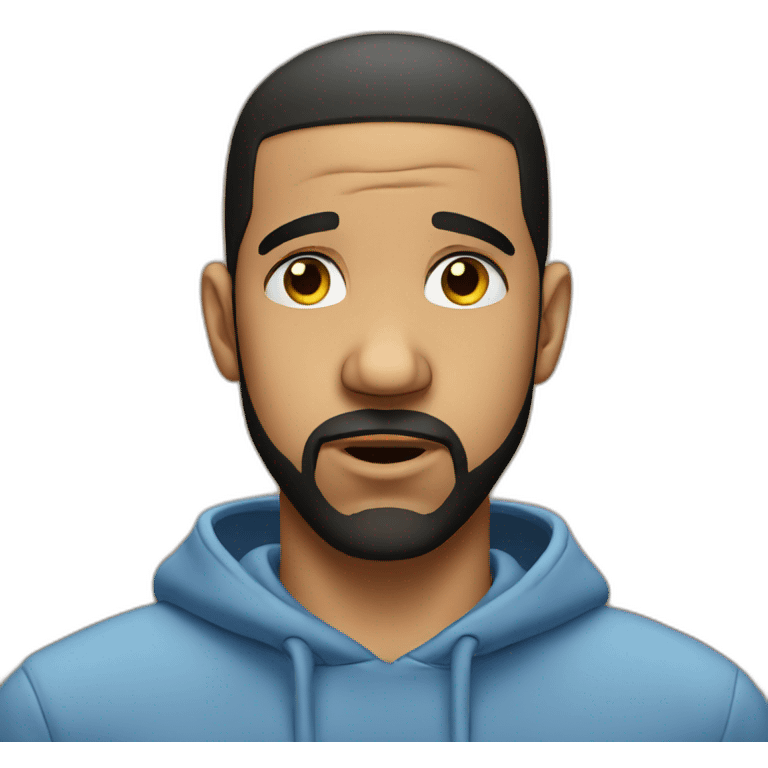 drake crying emoji