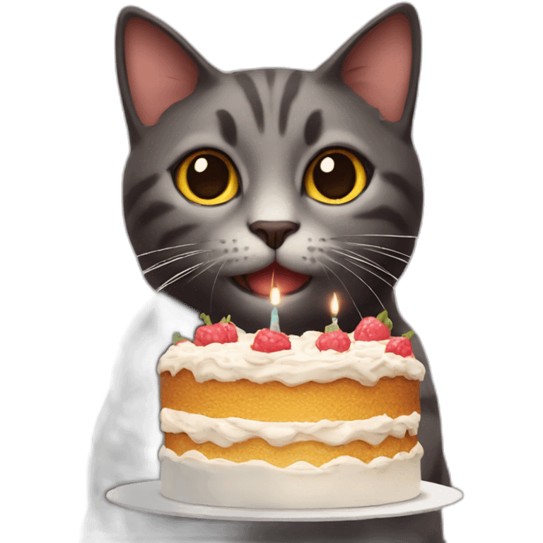 cat-with-cake emoji