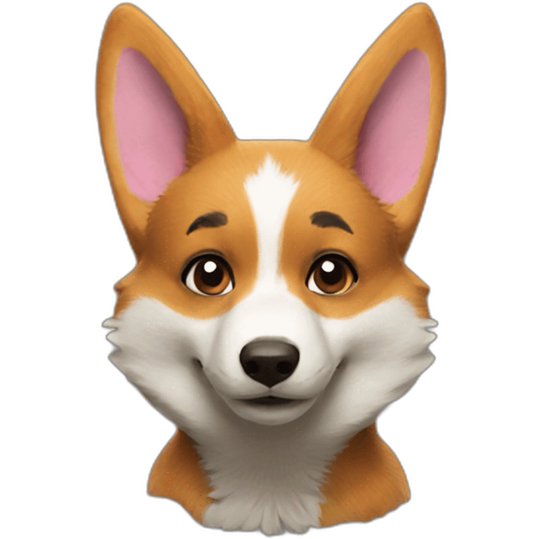 Corgi Star Fox emoji