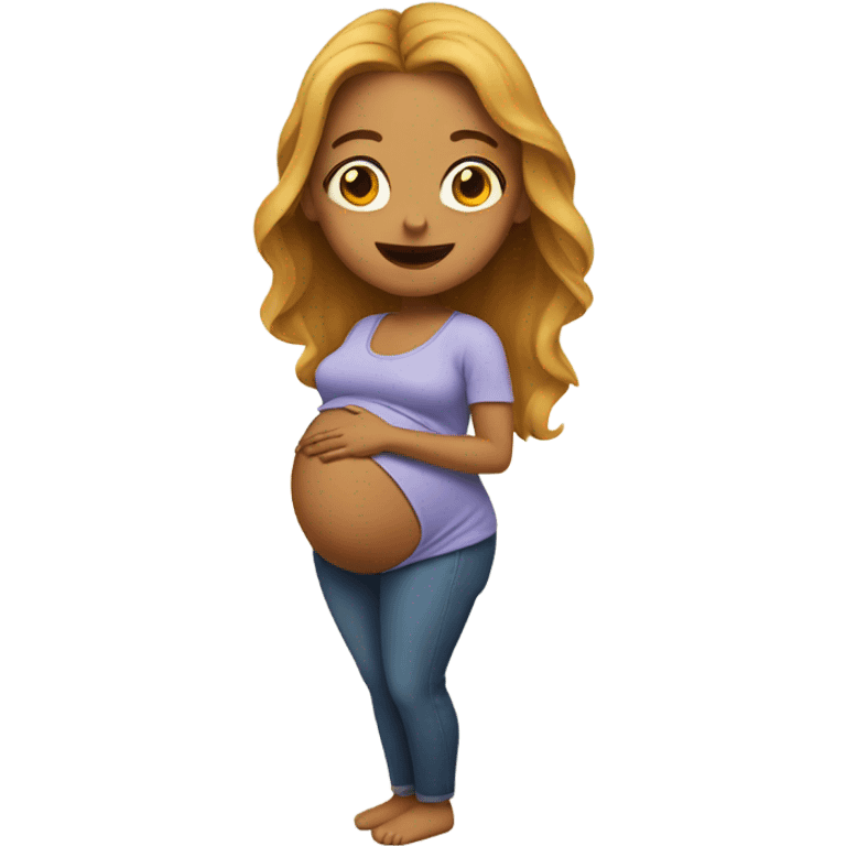 Pregnant  emoji