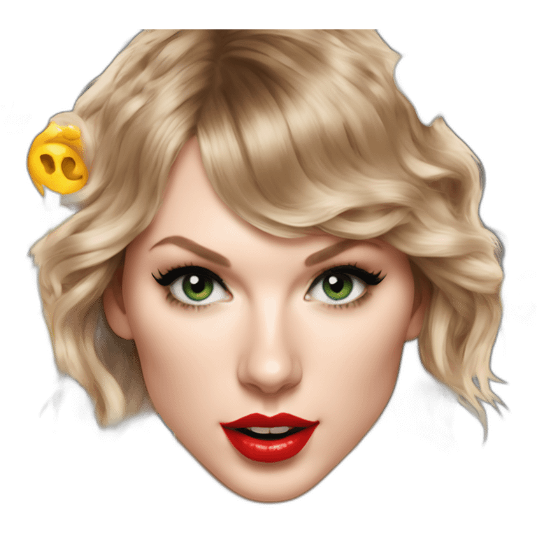 taylor-swift-selfie-milk-on-face-dripping emoji