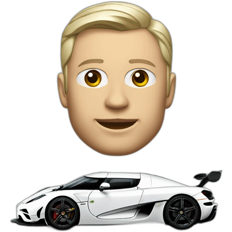 a Koenigsegg Jesko emoji