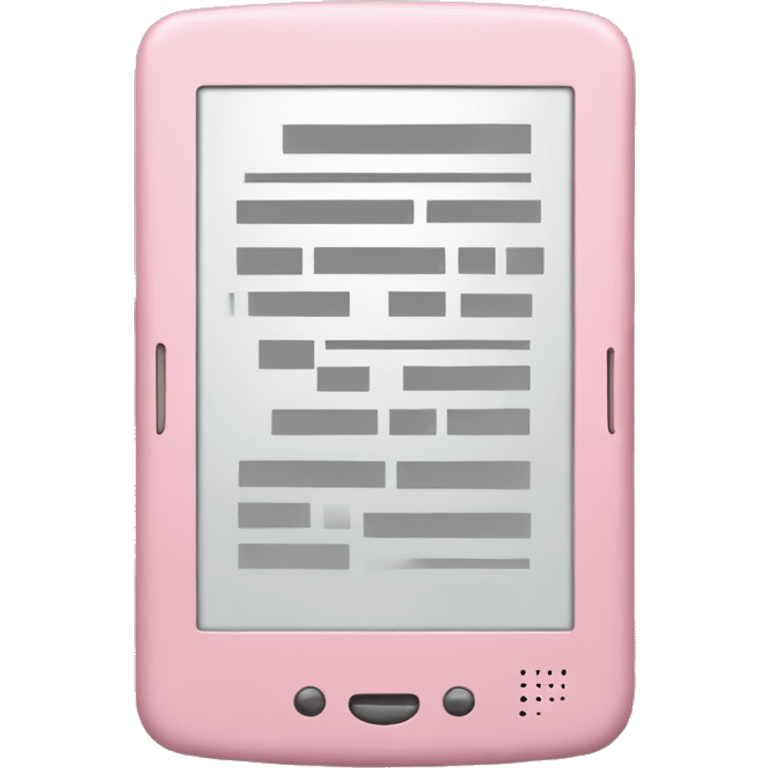 Light Pink kindle emoji