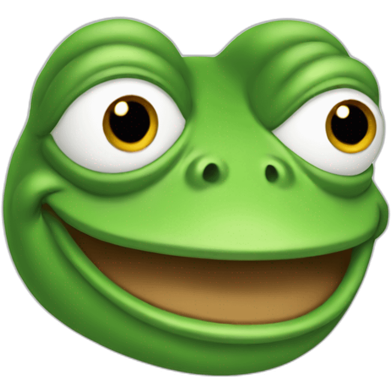 smiling pepe the frog emoji