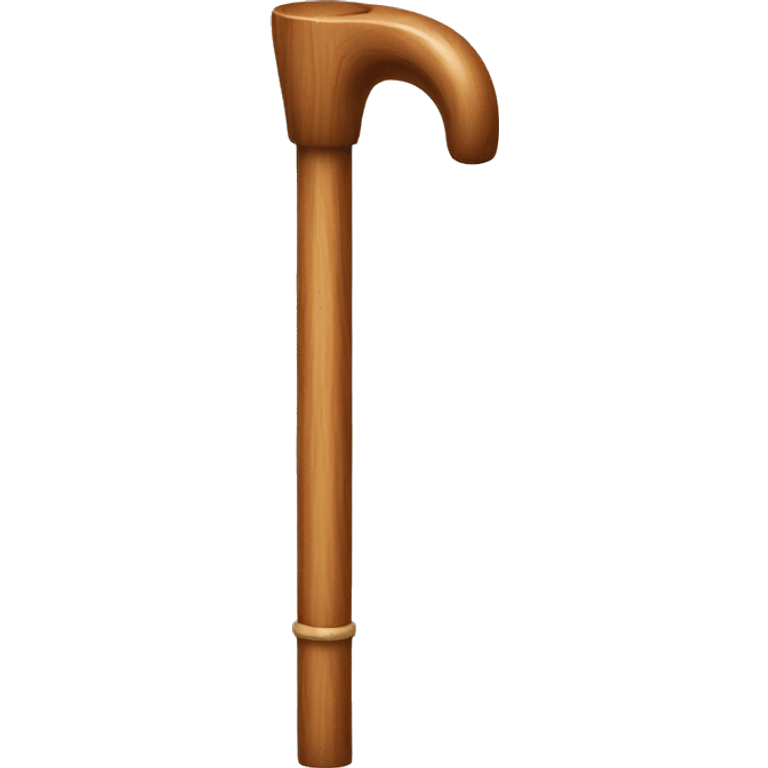 wooden cane emoji