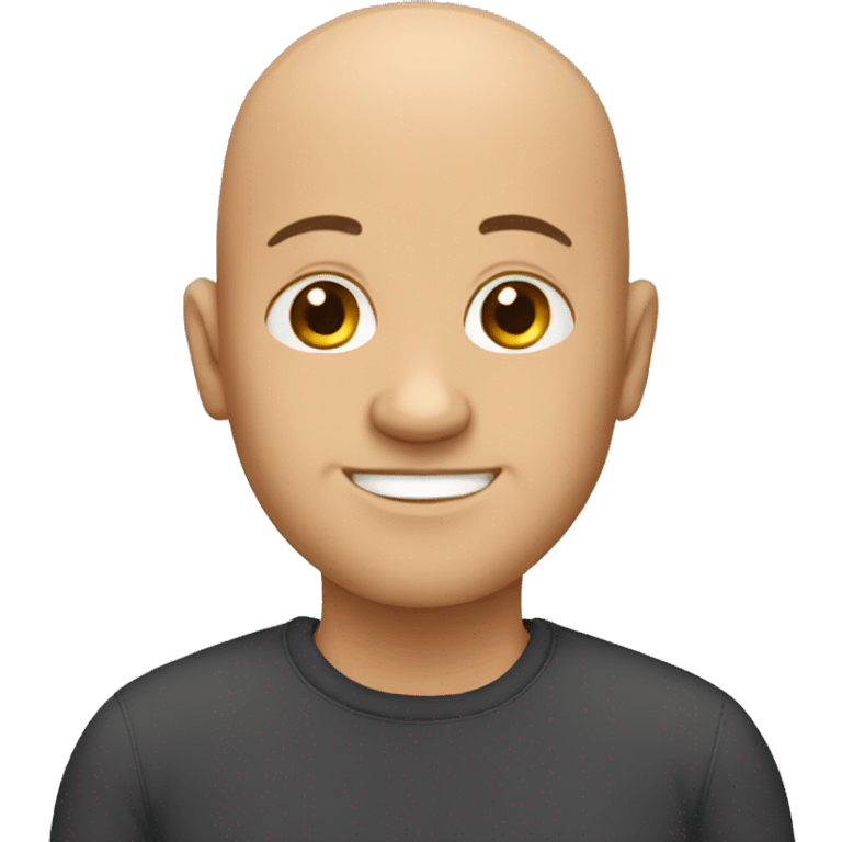 bald man emoji