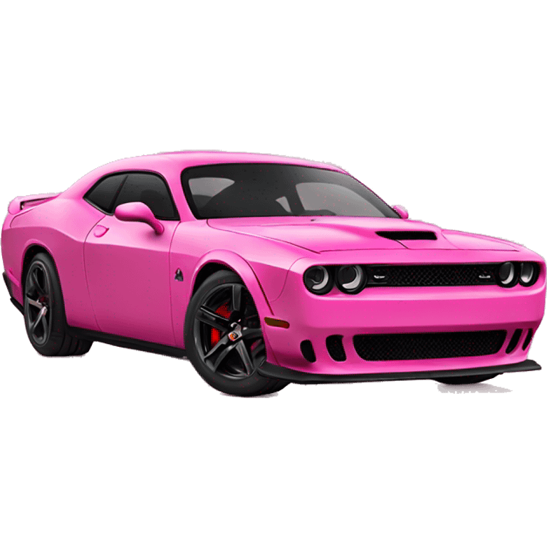 Pink hellcat srt emoji