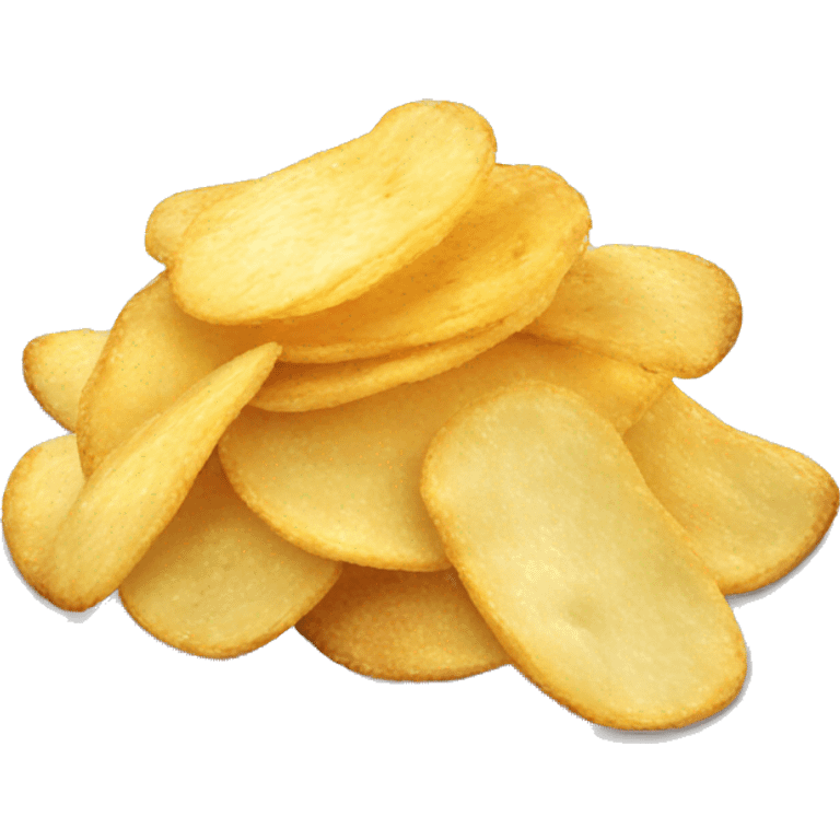 emoji for original flavour potato chips emoji