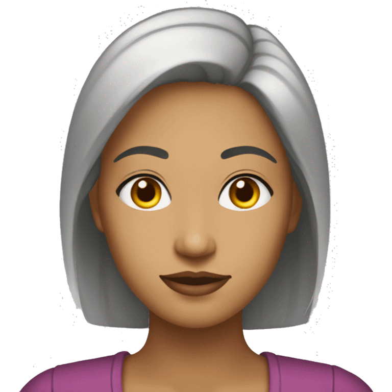 Waram salue une femme  emoji