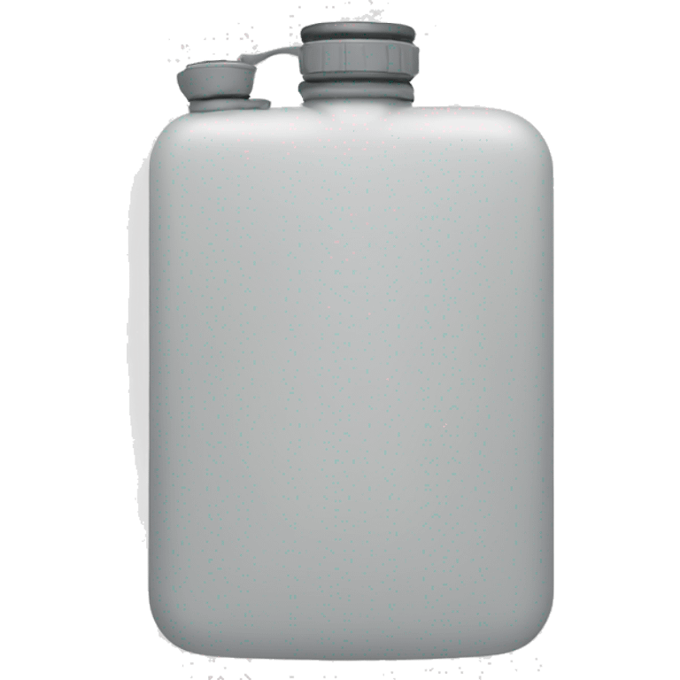 White water flask emoji