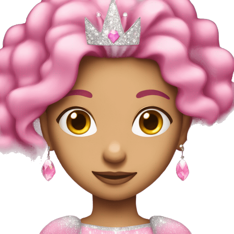 Pink Sparkle Princess emoji