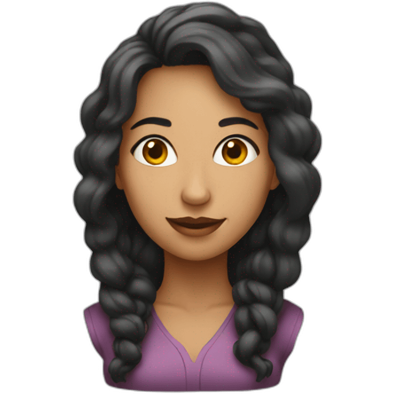 Woman biology emoji