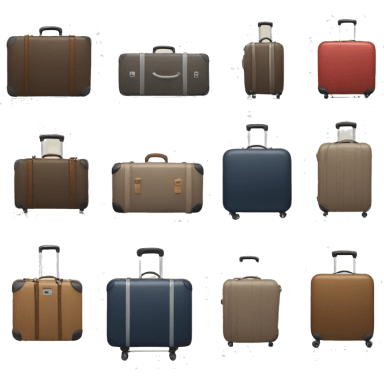 guests with suitcases emoji