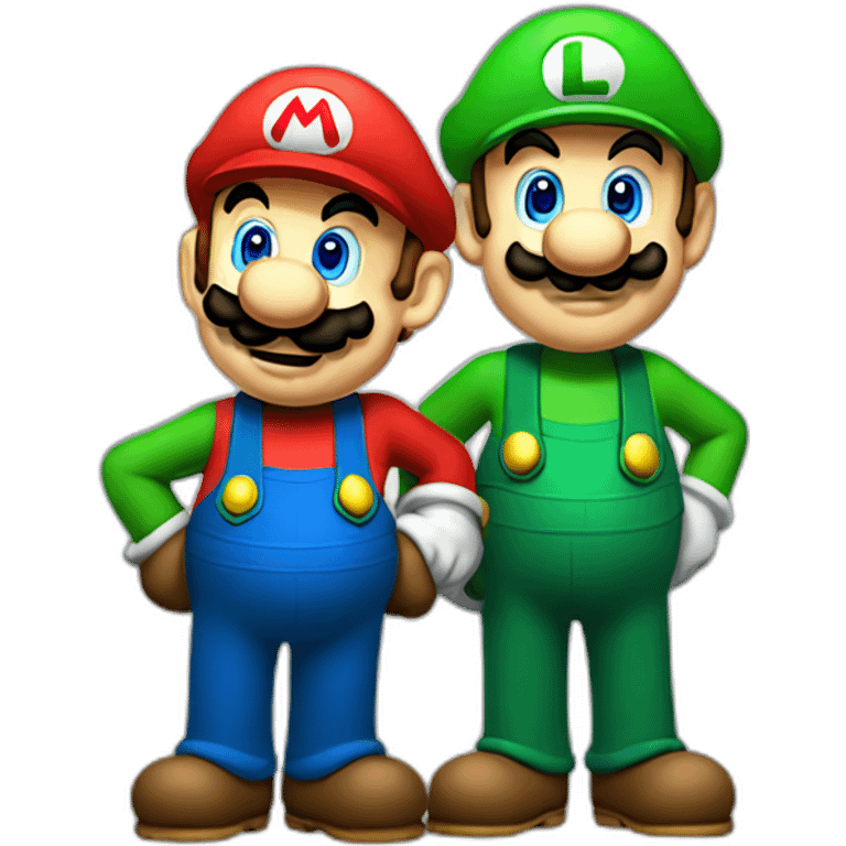 Mario & Luigi emoji