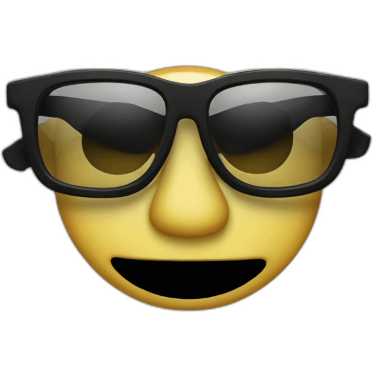 Gafas emoji