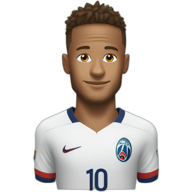 Neymar avec un chat emoji