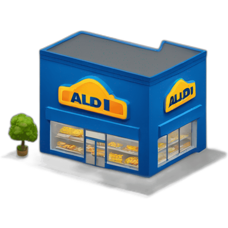 ALDI shop emoji