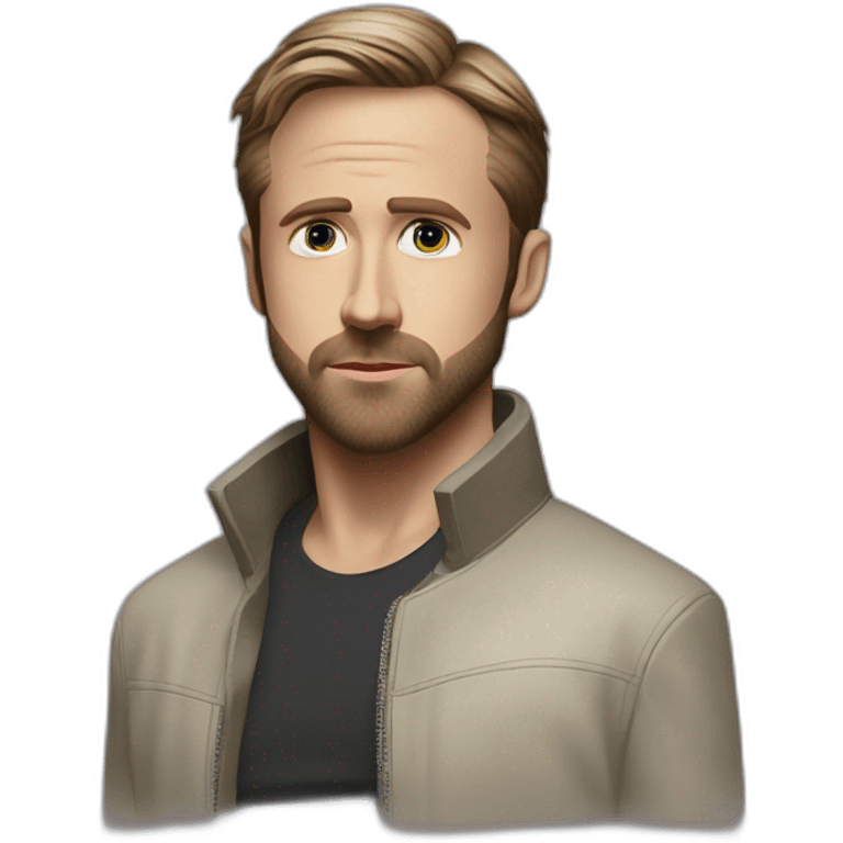 Ryan Gosling realistic Blade Runner 2049 emoji