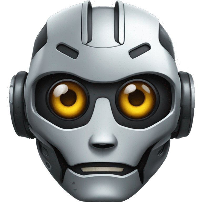 evil robot emoji