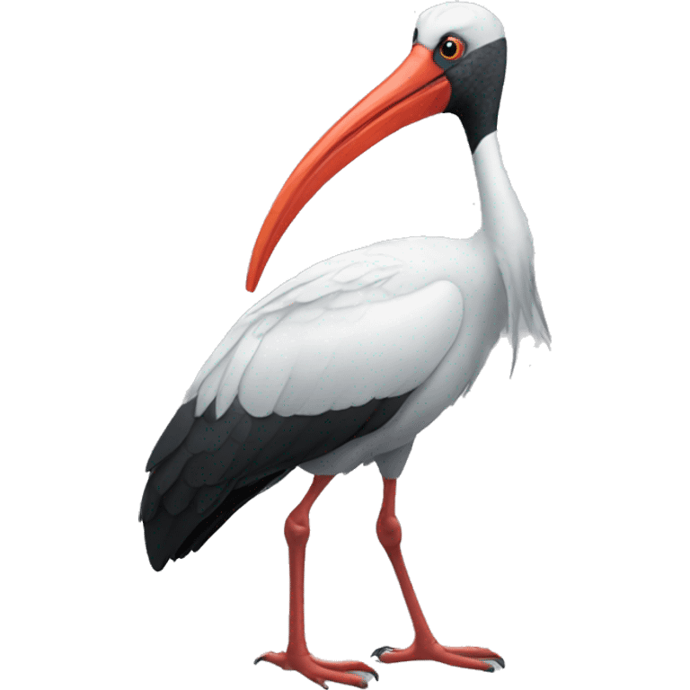 Sebastian the ibis emoji