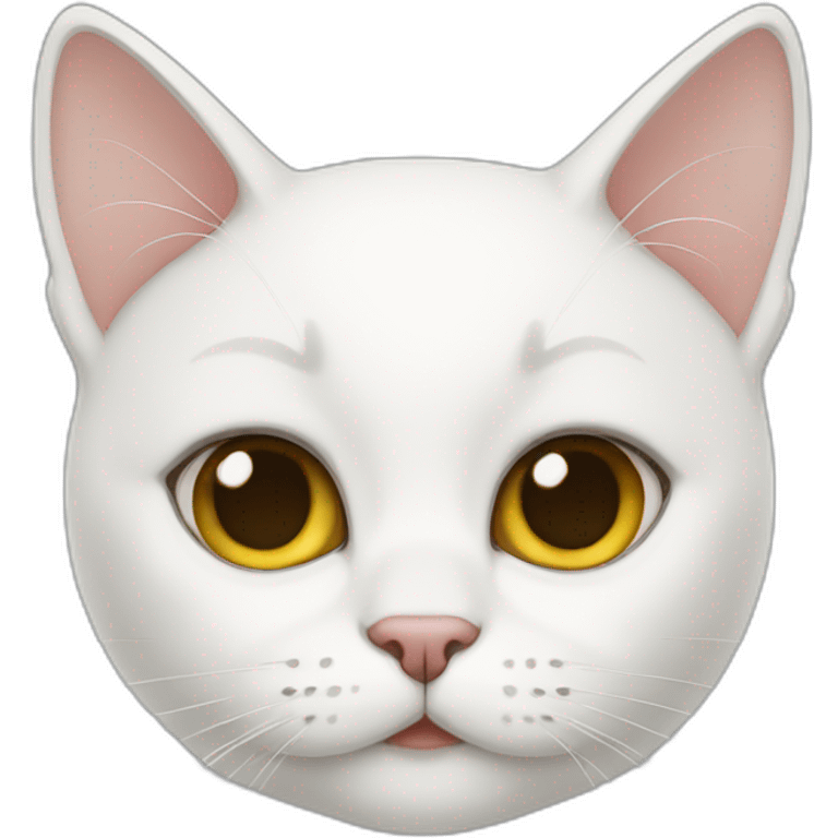 female white cat emoji