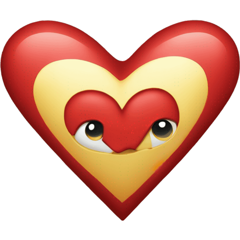 corazón rojo emoji