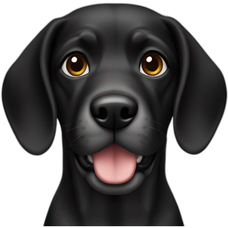 dog black emoji