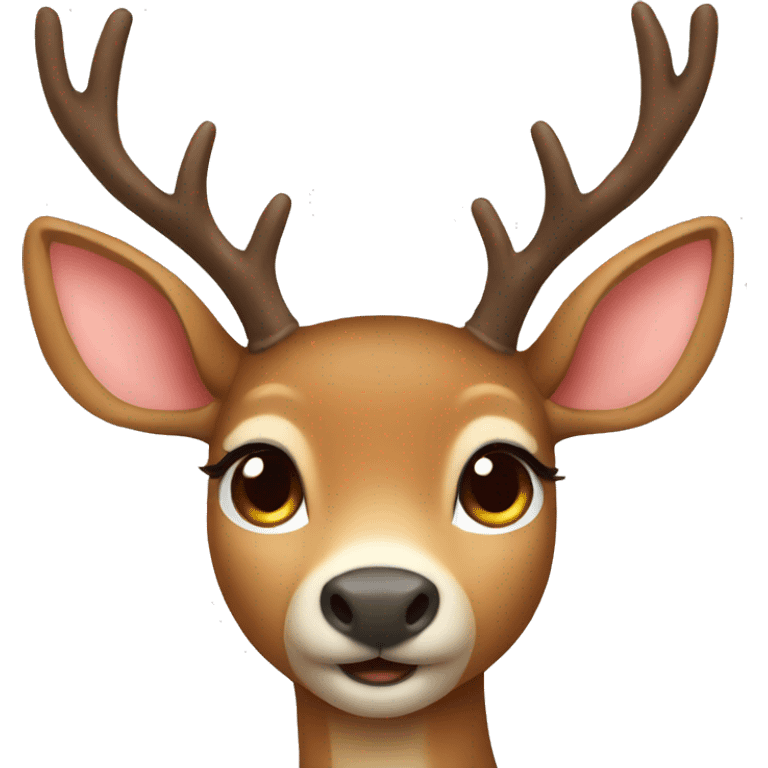 Cute deer  emoji