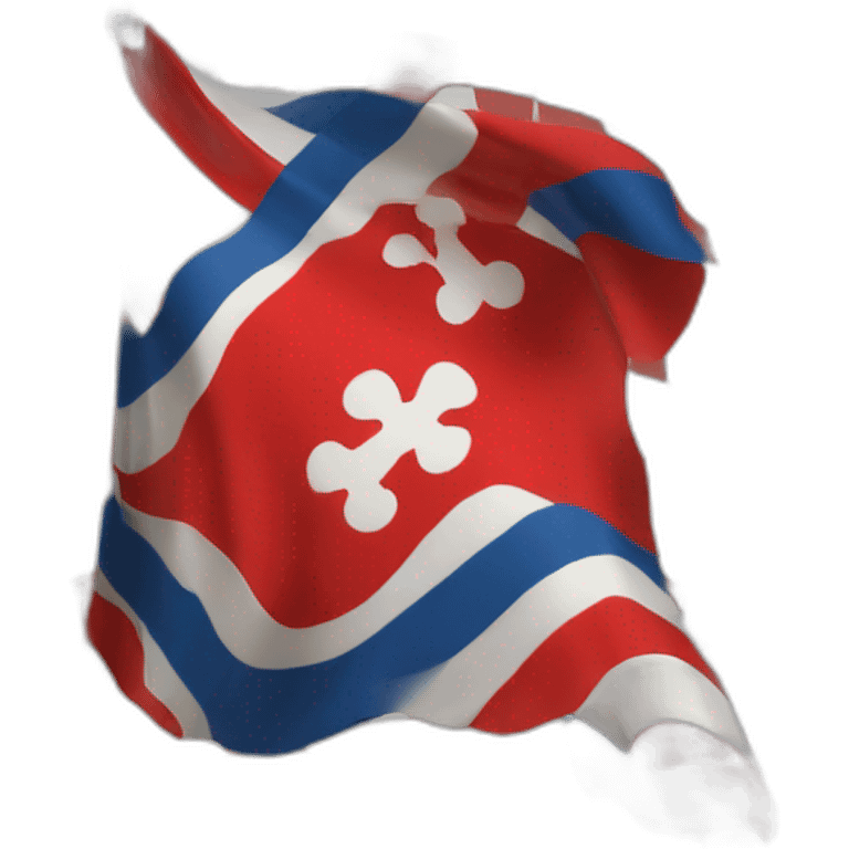 Vrai drapeau corse emoji