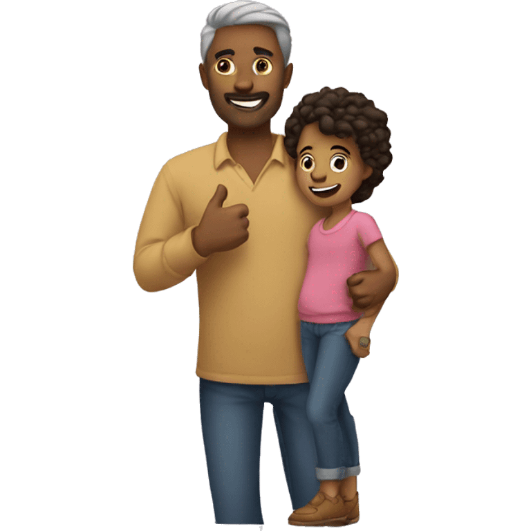 Dad and sn emoji