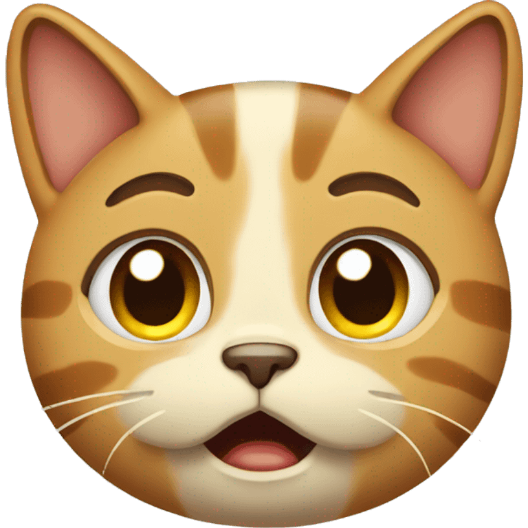 worried cat emoji emoji