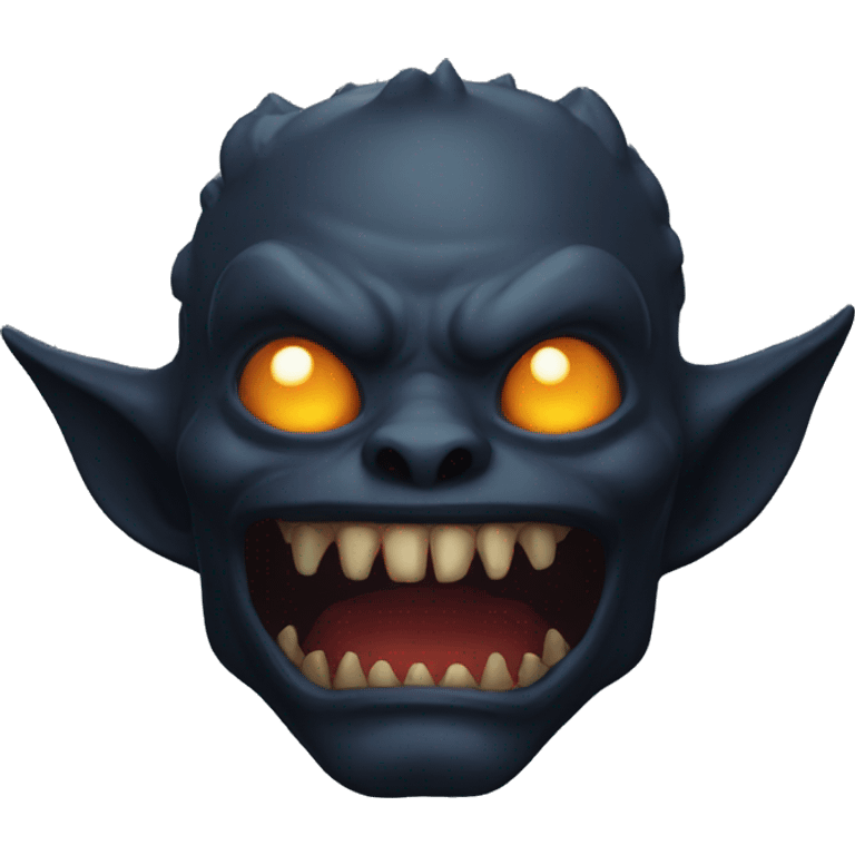 demon from the depths emoji