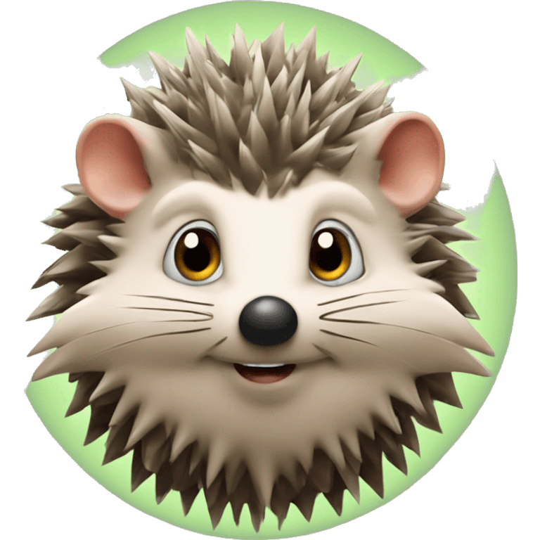 hedgehog with menace symbols from jojos bizarre adventure  emoji