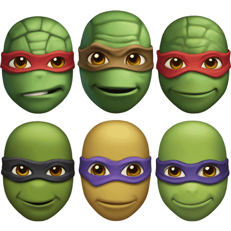 Teenage Mutant Ninja Turtles emoji