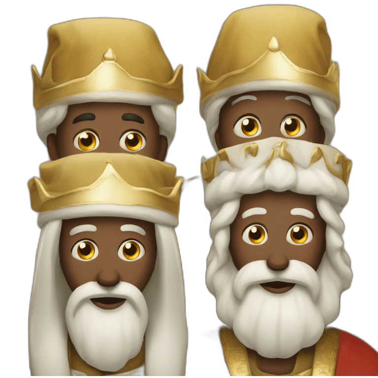 three wise men emoji