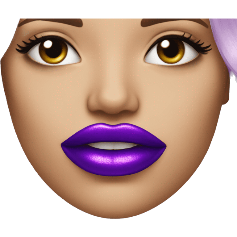 Purple Lipgloss emoji