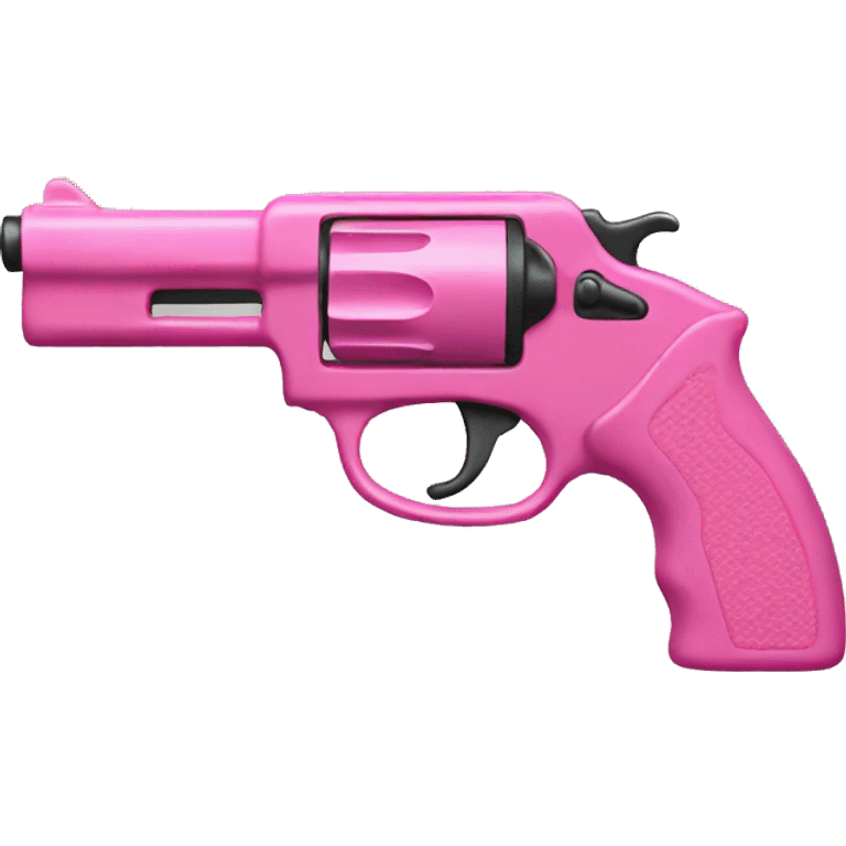 Pink gun emoji