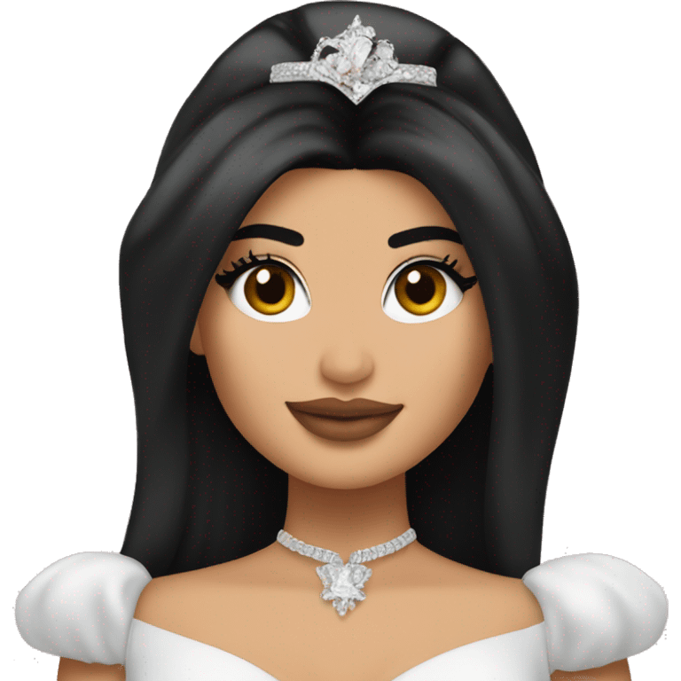 Kylie Jenner as a princess emoji