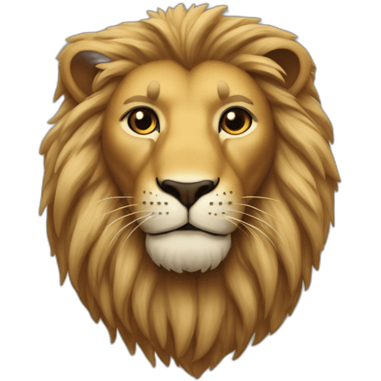 lion de l'athlace emoji