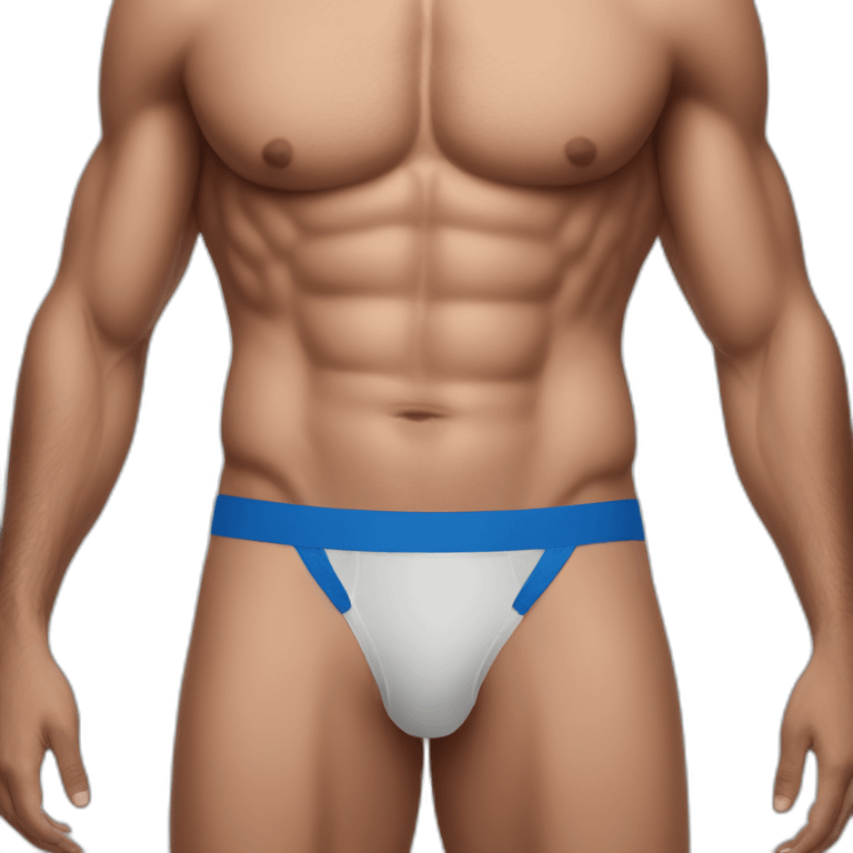 man in jockstrap emoji