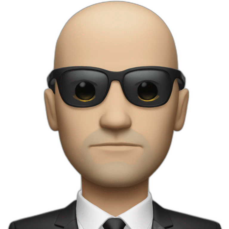 agent 47 emoji