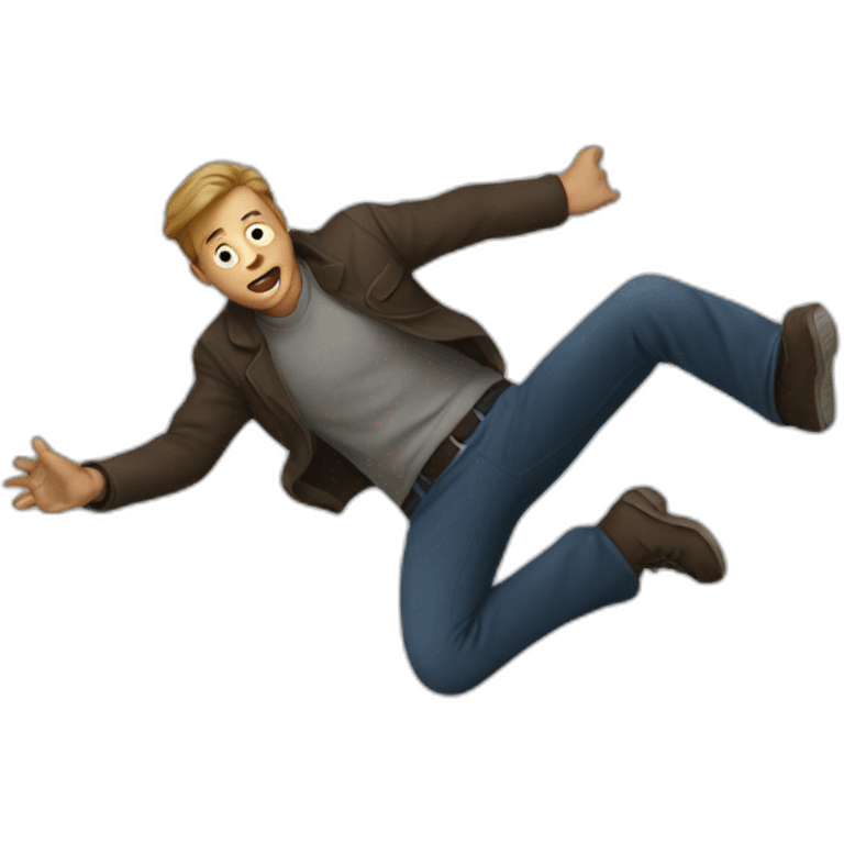 man Falling  emoji