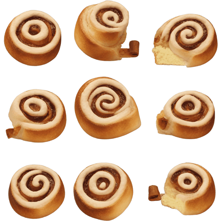 Cinnamon roll emoji