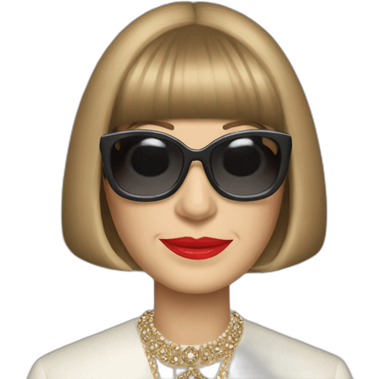 Anna wintour pope emoji