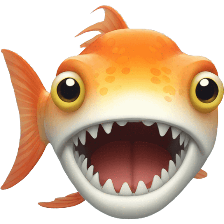 fish with teeth emoji