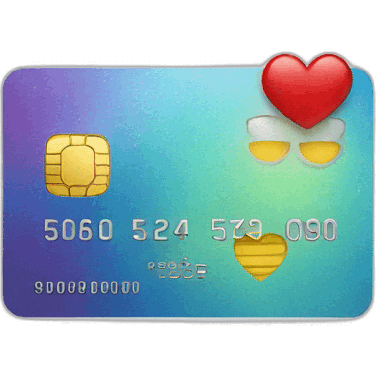 credit-card-love emoji