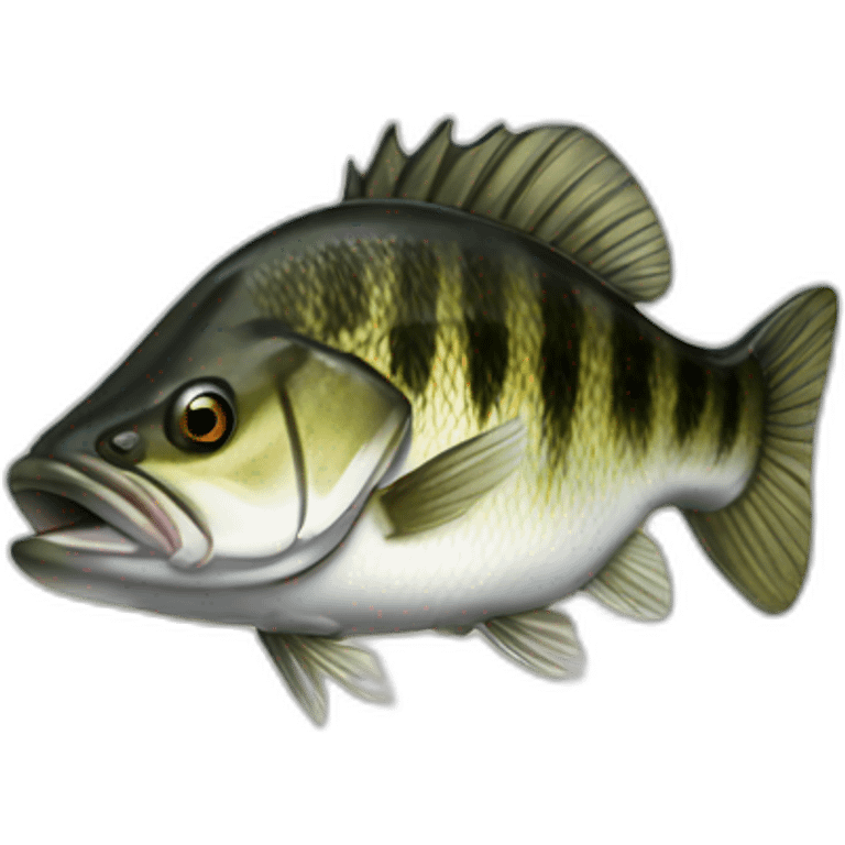 Black bass emoji