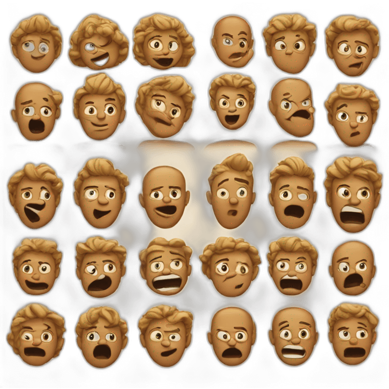 funny faces emoji