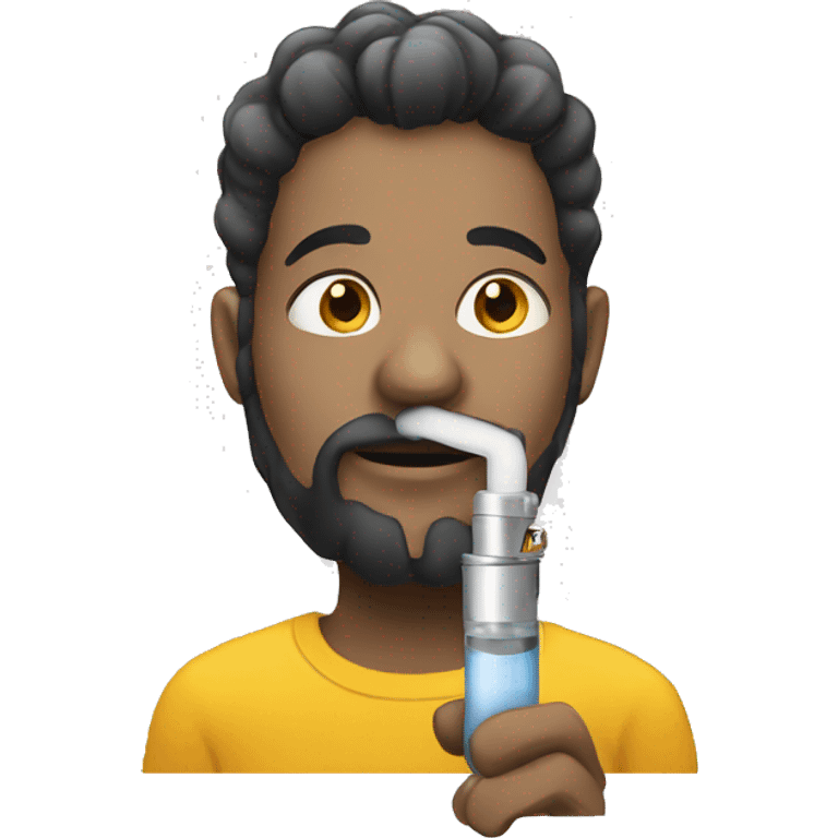 a vape emoji